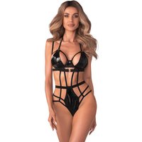 Lack-Body „Keira Lise“ in Riemen-Optik