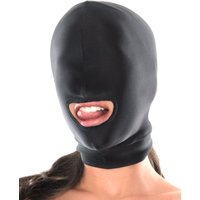 Fetish Fantasy Spandex Open Mouth Hood: Kopfmaske