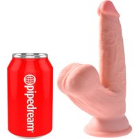 Dildo „Triple Density Cock with Swinging Balls“