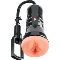Masturbator „Wet Pussies Super Sucker XXL“ mit Saugkraft-Pumpe