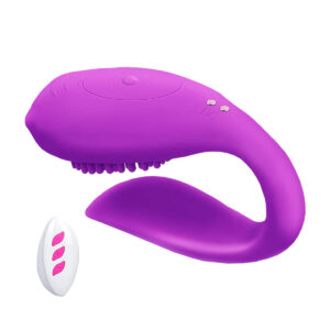 MAGIC VITAL Paarvibrator Zweisam Mini +plus, 12 Modi, Fernbedienung, USB-4260404172338