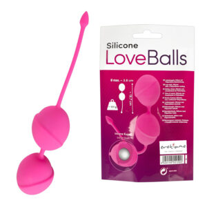 MAGIC VITAL Liebeskugeln Love Balls Silicone pink-4024144551590