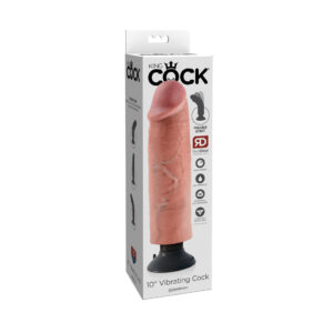 KING COCK 10 Vibrating Cock Terminator"-4024144555895