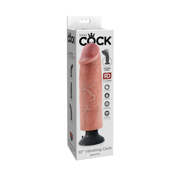 KING COCK 10 Vibrating Cock Terminator"-4024144555895