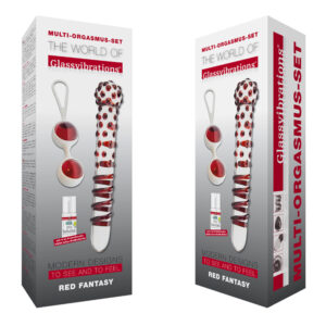 Red Fantasy, Intensiv-Kugeln & AQUA Intim BioMed Glide 4ml-4260404171966
