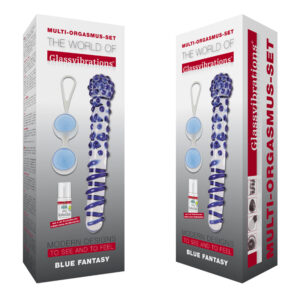 Blue Fantasy, Intensiv-Kugeln & AQUA Intim BioMed Glide 4ml-4260404171973