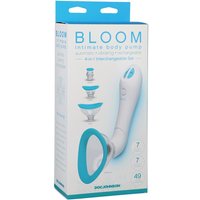 Bloom - Intimate Body Pump: Körperpumpe mit 4 Aufsätzen