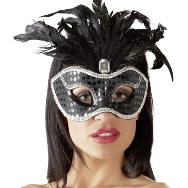 Maske mit Federn Edition 3-4024144068685