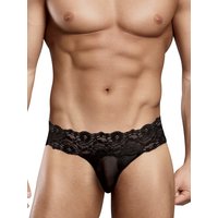 Male Power Scandal Lace: Micro String Pinch Back
