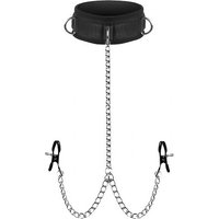 Master Series Submission Collar and Nipple Clamp Union: Halsfessel mit Nippel...