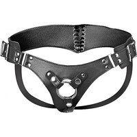 Strap U Bodice: Strap-On Harness mit Schnürung