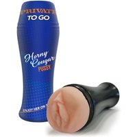 Private to Go Horny Cougar: Vakuum-Masturbator