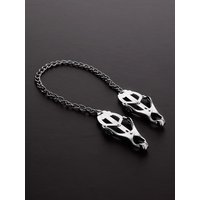 Triune Clover Nipple Clamp: Edelstahl-Nippelklemmen mit Kette
