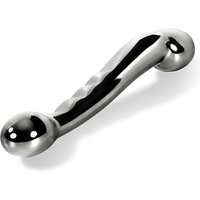 Black Label Stainless Steel Elegant G-Spot Dildo: Edelstahl-Dildo