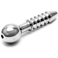 Torpedo Penis Plug: Edelstahl-Penisplug (hohl)