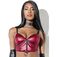 Coquette: Wetlook-Top