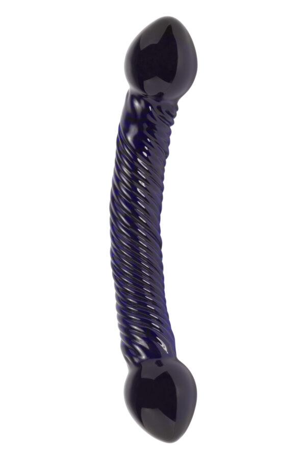 Glasdildo Blue Double-4260404171614