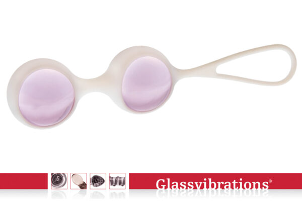 Liebeskugeln Intensiv pink/weiß-4260404170464