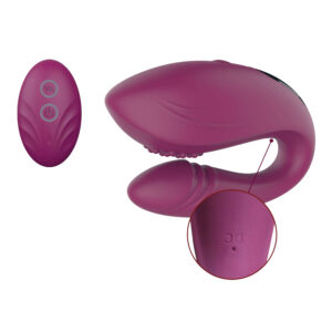 MAGIC VITAL Paarvibrator Zweisam, 2 Motoren, 12 Modi, Fernbedienung, USB-4260404172352