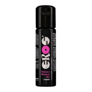 EROS Kissable Massage Gel - CHERRY 100 ml-4035223421024