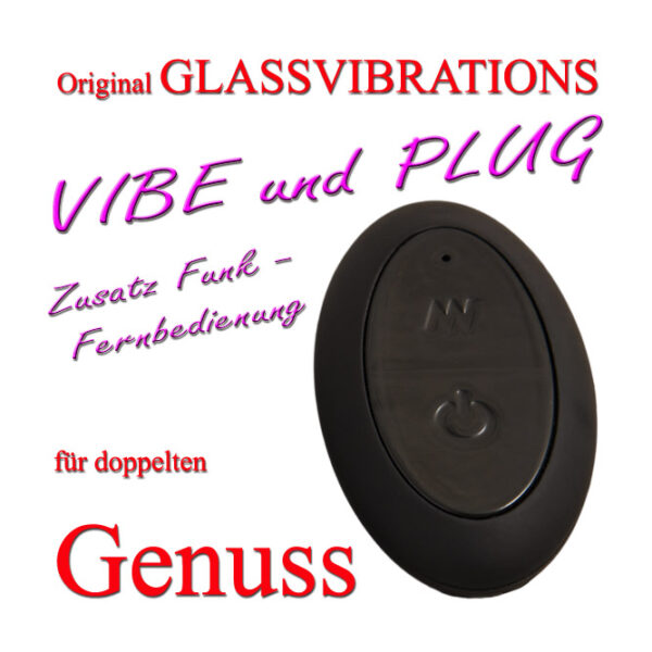 GLASSVIBRATIONS Vibe und Plug Zusatz Funkfernbedienung-4260404170525