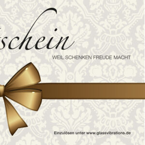GLASSVIBRATIONS Geschenkgutschein  20,--4260404172079