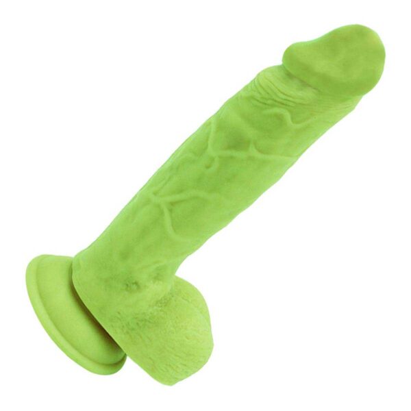 Megadildo in gruen mit Saugnapf 24 x 5 CM-