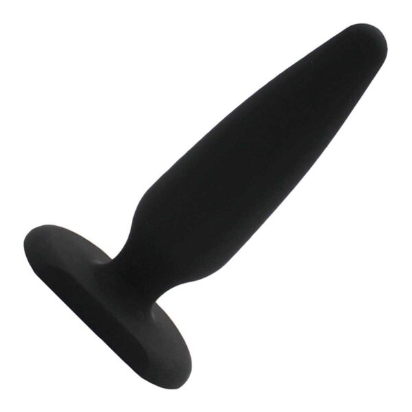 Buttplug aus Silikon Black Booty 13,6 CM-