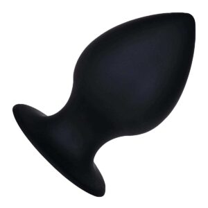 Analplug aus Silikon Schwarz XL 14 CM-