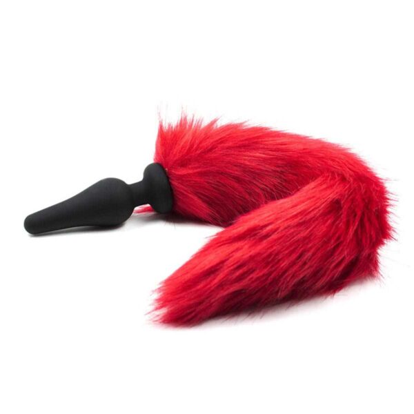 Fox-Tail Buttplug Red-
