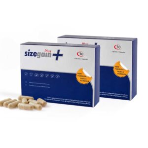 2x Sizegain Plus Tabletten für Männer-