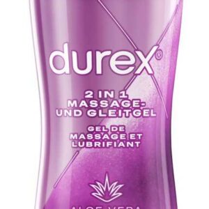 Durex Play 2 in 1 Massage Gleitgel Aloe Vera 200 ml-5038483962657