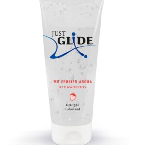 Just Glide Gleitgel Erdbeer-Aroma 200 ml-4024144450510
