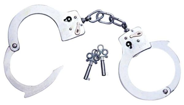 Metall Handschellen Arrest-4024144525003