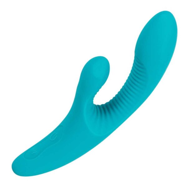 Vibrator mit Klitorisreizer Javida Türkis-4024144598731