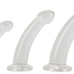 Anal-Dildo Training Set Crystal Transparent-4024144553594
