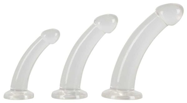 Anal-Dildo Training Set Crystal Transparent-4024144553594