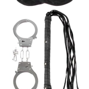 Lover's Fantasy Kit 3-teiliges Fetisch Set Fetish Fantasy Series Schwarz-4024144557653