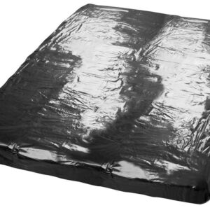 Extra weiches Lack-Laken (200 x 230 cm) Fetish Collection Schwarz-4024144184972