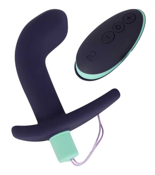 Vibro-Prostataplug mit Fernbedienung 10 Vibrationsrhythmen You2Toys Schwarz-4024144607938