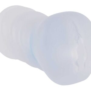 Masturbator in Vagina-Optik mit integriertem Penisring Stroker Transparent-4024144553112