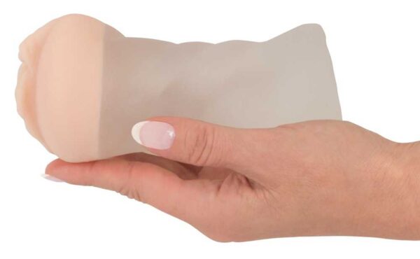Taschenmuschi Masturbator in lebensechter Vagina-Optik Stroker Transparent-4024144553105