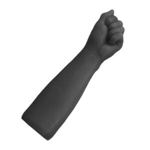 Fisting Dildo geschlossene Faust Schwarz 30 cm-