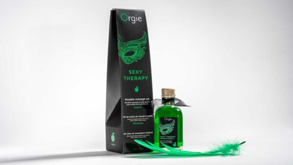 Massage-Öl Sexy Therapy Kissable Massage Set Apple-5600298351300