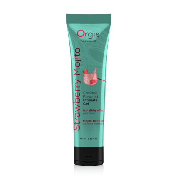 Intimgel Lube Tube Cocktail Strawberry Mojito 100 ml-5600742917151