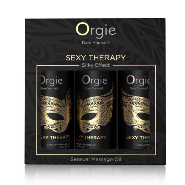 Massage-Öl Set Sexy Therapy Mini Size Collection 3x 30ml-5600742917137