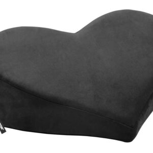 Heart Wedge Herzförmiges Keil-Kissen für Komfort-Sex Schwarz-845628028520