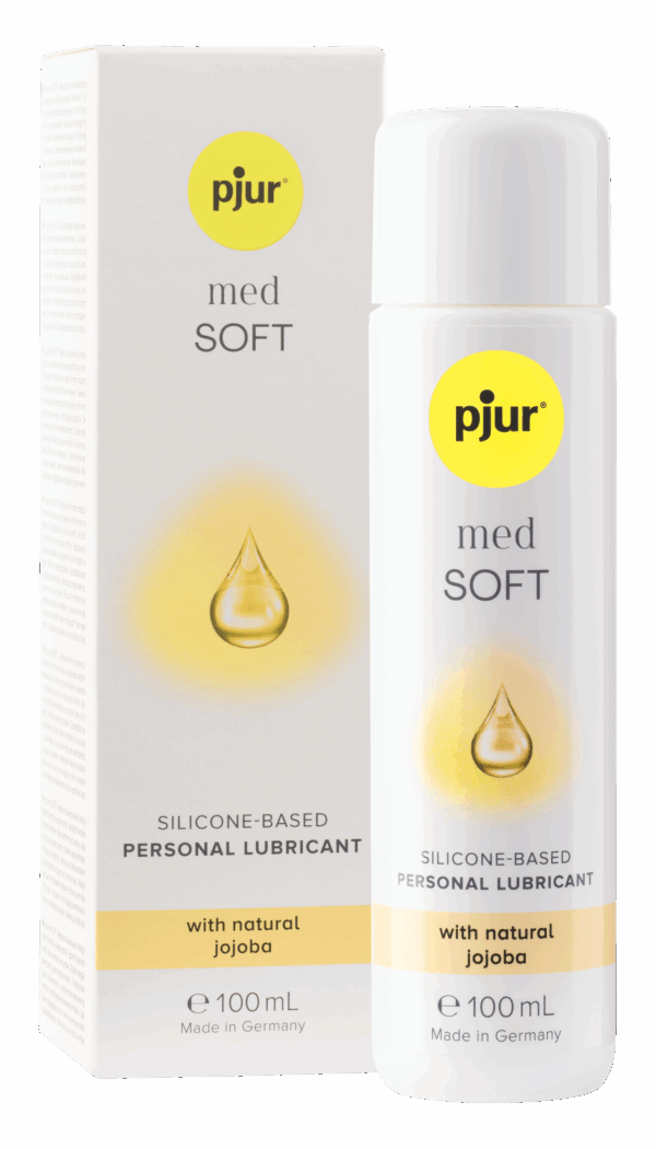 Pjur Soft Glide Gleitgel auf Silikonbasis mit natürlichem Jojoba-Öl 100 ml-827160111151