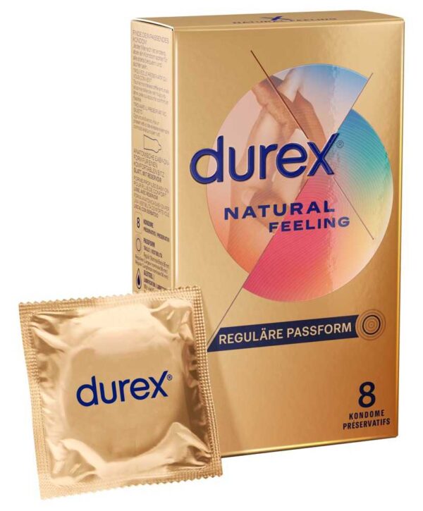 Durex 8 Natural Feeling Kondome 56 mm-4002448190523