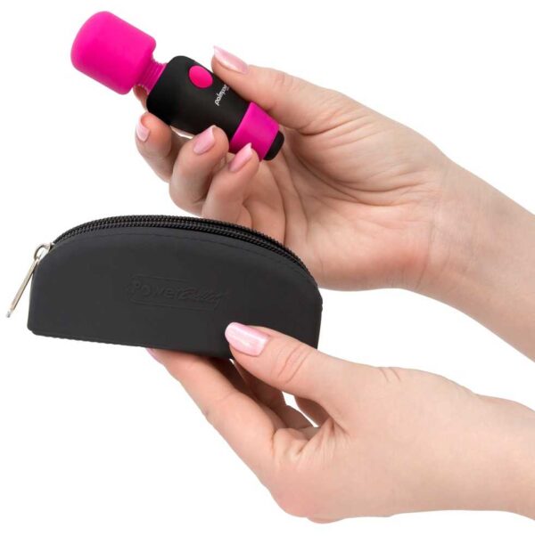 Palmpower Pocket handlich kleiner Massagestab Pink-677613308283